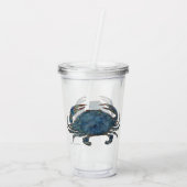 忠実なカニ- アクリルタンブラー (裏面)