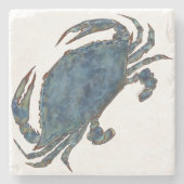 忠実なカニ- ストーンコースター (正面)