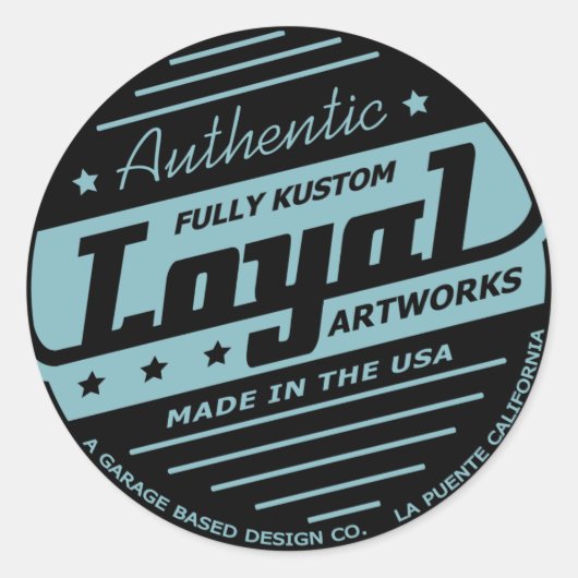 忠実なガレージシール ラウンドシール (正面)