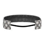 忠実なシベリアのハスキー北極そり犬ペットワンちゃん アスレチックヘッドバンド (裏面)