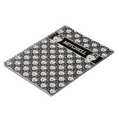 忠実なシベリアのハスキー北極そり犬ペットワンちゃん ノートブック (左側)