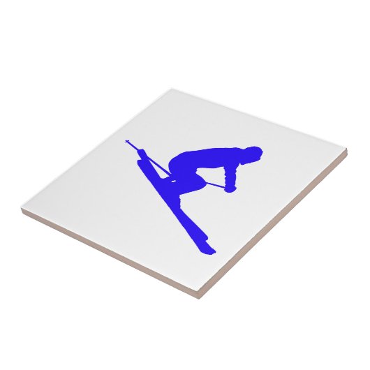 忠実なスキー タイル (側面)