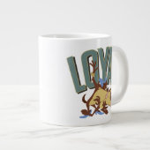 忠実なタスマニアShe-Devil & TAZ™ ジャンボコーヒーマグカップ (正面右)