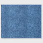 忠実なデニムのジーンズパターン背景の生地 ラッピングペーパー (フラット)