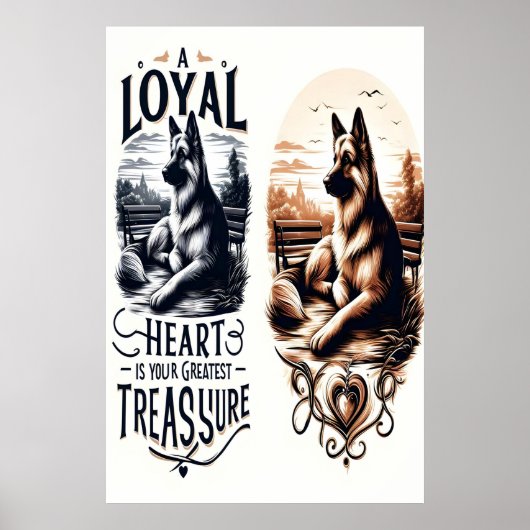 忠実なハート宝 ポスター (正面)