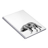 忠実なパトロールからのメモ ノートブック (右側)