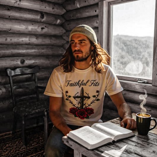 忠実なフィットT型 Tシャツ