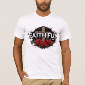 忠実なフィットT型 Tシャツ (正面)