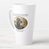 忠実なブラックラボ カフェラテマグ (左アングル)