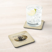 忠実なブラックラボ コースター (右側)