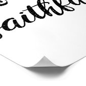 忠実なポスターを求められる ポスター (角)