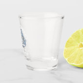 忠実なリビングアート – Teacup with Cross and Dove ショットグラス (右)