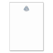 忠実なリビングアート – Teacup with Cross and Dove テーブルナンバー (裏面)