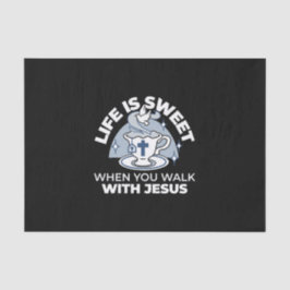 忠実なリビングアート – Teacup with Cross and Dove 薄葉紙