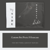 忠実な仲間：カスタムBlack Lab Photo 枕カバー