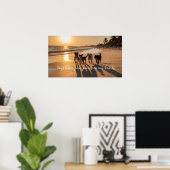 忠実な仲間：犬のウォールアート ポスター (ホームオフィス)