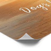 忠実な仲間：犬のウォールアート ポスター (角)