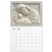 忠実な印象 カレンダー (3月 2026)