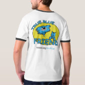 忠実な友人の信号器のワイシャツ Tシャツ (裏面)