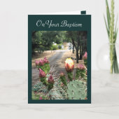 忠実な成人のバプテスマの方法 カード (正面)