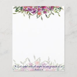 忠実な水彩花背景