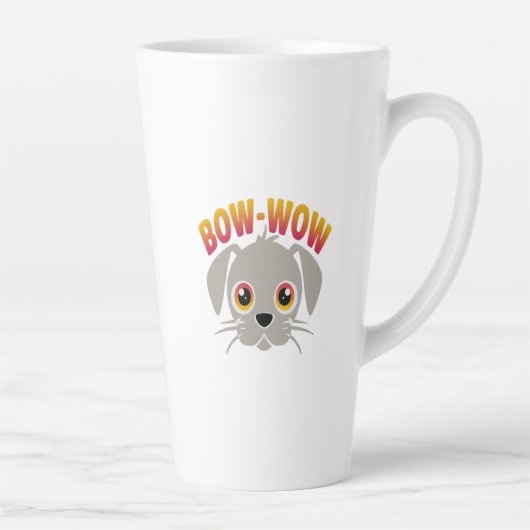 忠実な犬 カフェラテマグ (右)