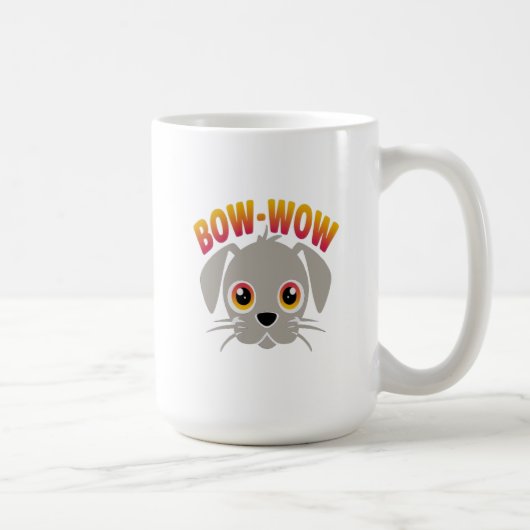 忠実な犬 コーヒーマグカップ (右)