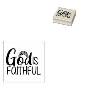 忠実な福音グラフィックス信仰アートクリスチャンFa ラバースタンプ (押印)