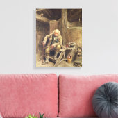 忠実な老僕 キャンバスプリント (インサイチュ (リビング))