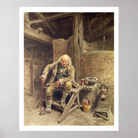 忠実な老僕 ポスター (正面)