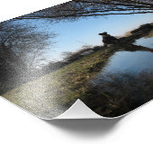 忠実な農犬 フォトプリント            (角)