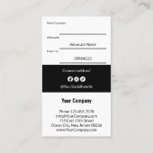 忠実な顧客を支持者に変える 紹介カード (裏面)