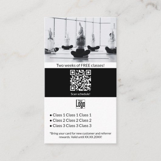 忠実な顧客を支持者に変える 紹介カード (正面)