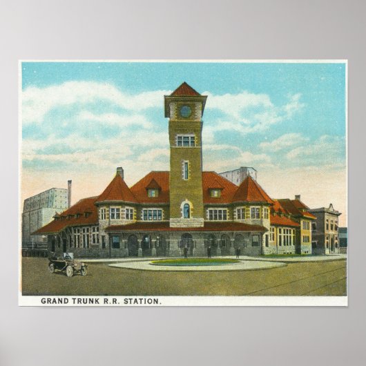 忠実度からの議会通りの見解 ポスター (正面)