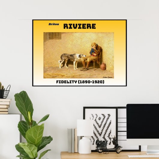 忠実度 ポスター (ホームオフィス)