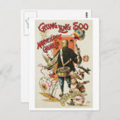 忠嶺宗~ヴィンテージ中国の魔法法 ポストカード (正面/裏面)