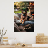 忠義なハート秋の心地よい ポスター (キッチン)