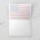 忠誠および旗の帖当 カード (内部)