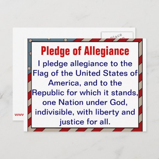 忠誠のはがき ポストカード (正面/裏面)