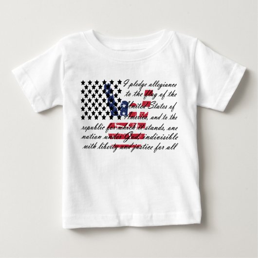 忠誠のシャツ ベビーTシャツ (正面)