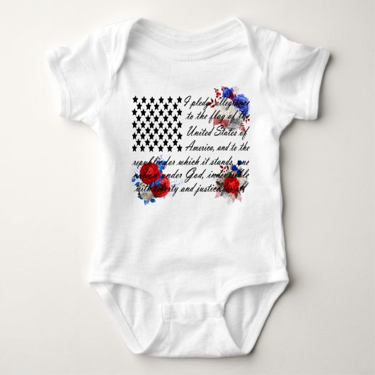 忠誠のボディスーツ ベビーボディスーツ (正面)