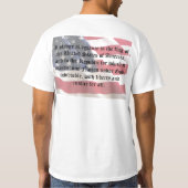 忠誠の帖当 Tシャツ (裏面)