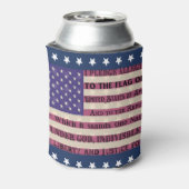 忠誠の旗印クーラーボックス 缶クーラー (缶裏面)