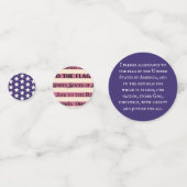 忠誠の旗印 コンフェッティ (裏面)