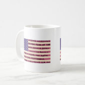 忠誠の旗印 コーヒーマグカップ (正面左)