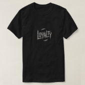 忠誠の芸術を極める Tシャツ (デザイン正面)