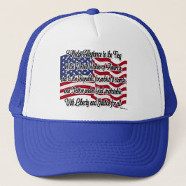 忠誠の誓いとアメリカ国旗 キャップ