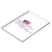 忠誠の誓い – 1892 ノートブック (左側)