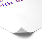 忠誠の誓い – 1892 ポスター (角)