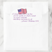 忠誠の誓い – 1892 楕円形シール (バッグ)